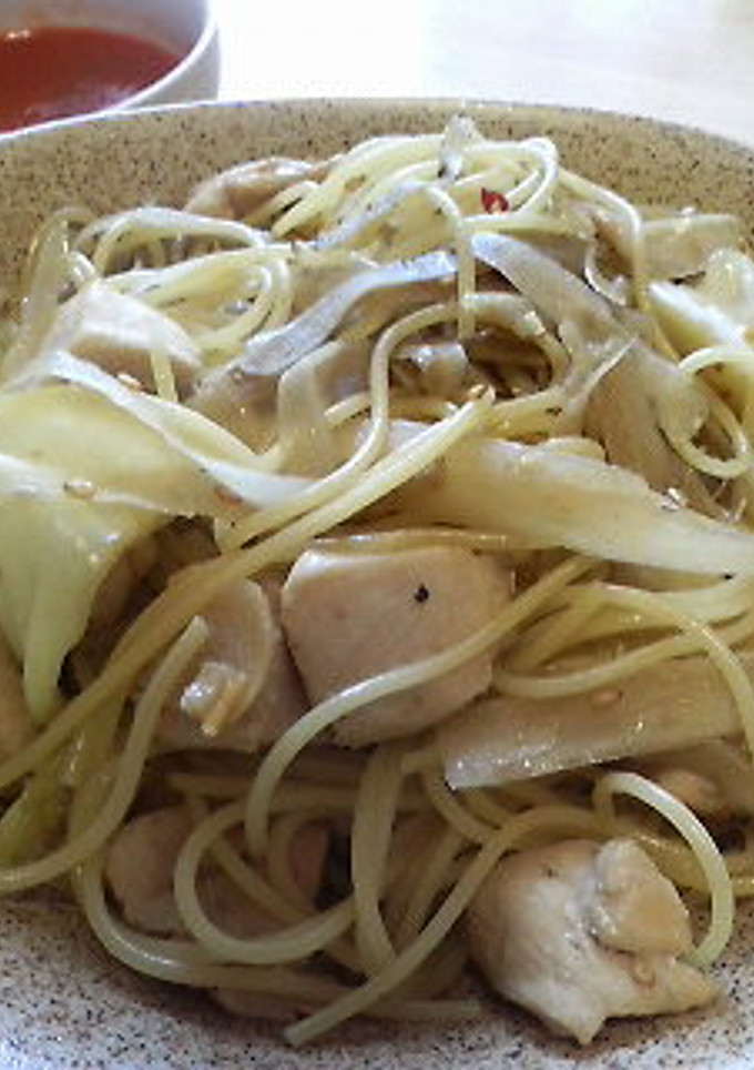 簡単ごぼうと鶏肉の和風パスタ☆-レシピのメイン写真