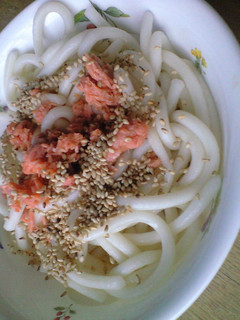 鮭のさっぱり冷やしうどん-レシピのメイン写真