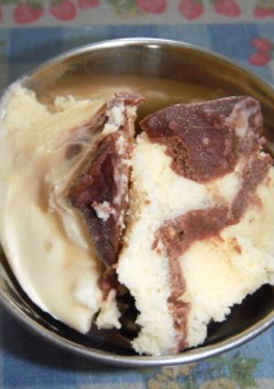 ★クランキーチョコdeアイスクリーム層★-レシピのメイン写真