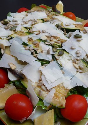 イタリアンサラダ♪ミルフィーユ風-レシピのメイン写真