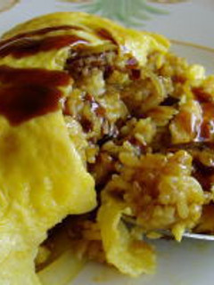 カレー味のオムライス-レシピのメイン写真