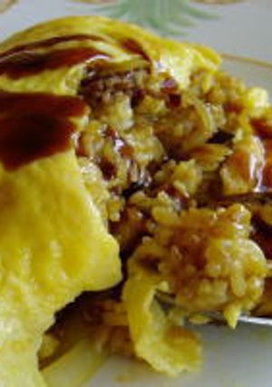 カレー味のオムライス-レシピのメイン写真