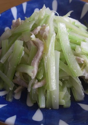 セロリとささ身のソテー-レシピのメイン写真
