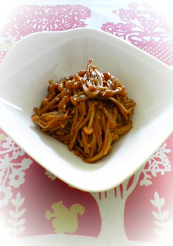 簡単　えのき茸の佃煮風-レシピのメイン写真