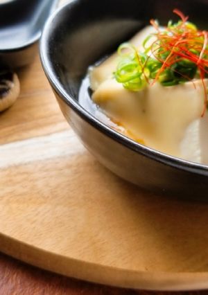 とろ～りチーズ焼き肉味の温豆腐-レシピのメイン写真