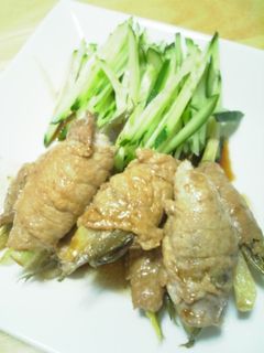 みょうがの豚肉巻き-レシピのメイン写真