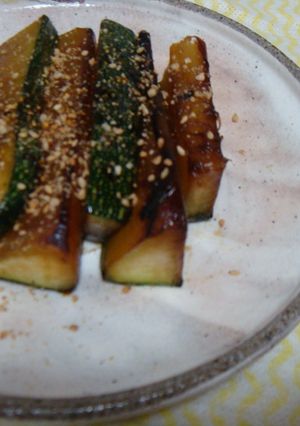 ズッキーニの照り焼き-レシピのメイン写真