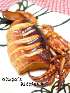 ✿超簡単✿屋台風~イカ焼き~-レシピのメイン写真