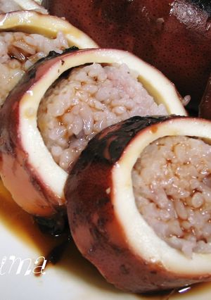 すぐ出来る！自慢のぷりぷりいか飯♪-レシピのメイン写真