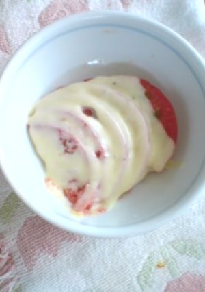 チーズホットトマト-レシピのメイン写真