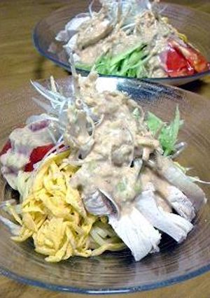 ピリ辛胡麻味噌冷麺★-レシピのメイン写真