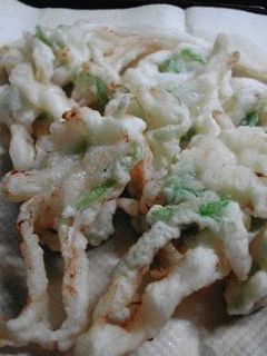 のれそれのかき揚げ-レシピのメイン写真