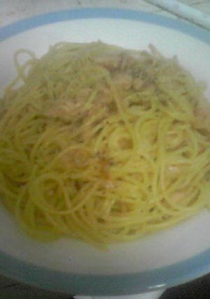 ささみと玉ねぎのパスタ☆-レシピのメイン写真