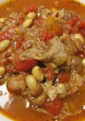 うずら豆のトマトスープ-レシピのメイン写真