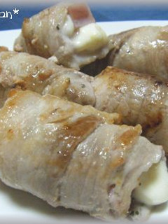モッツァレラとベーコンの肉巻き★-レシピのメイン写真