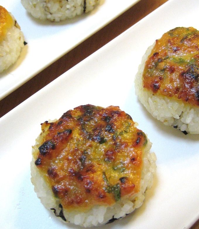 ✿鮭の味噌マヨ焼きおにぎり✿-レシピのメイン写真