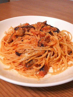 なすとトマトのパスタ-レシピのメイン写真