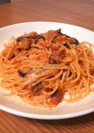 なすとトマトのパスタ-レシピのメイン写真