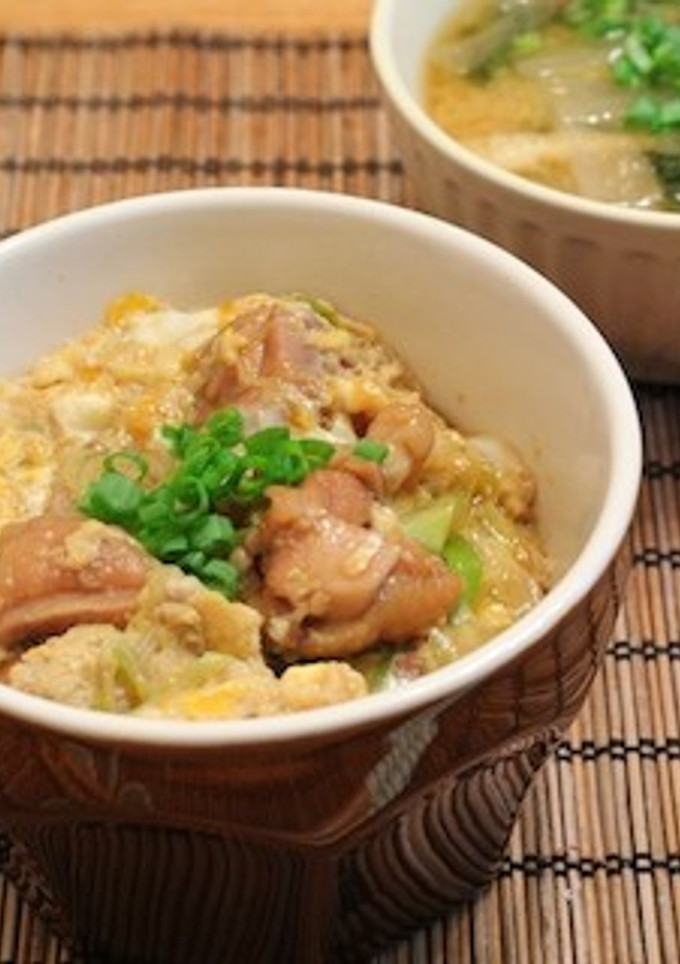 簡単！定番！親子丼のだし-レシピのメイン写真