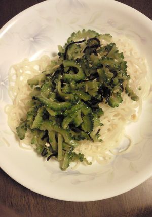 夏季限定ゴーヤ涼麺-レシピのメイン写真