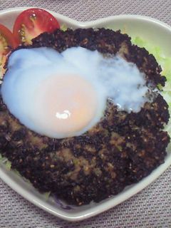 ハンバーグ丼-レシピのメイン写真