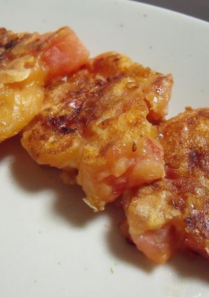 手づかみOK!トマトお焼き★-レシピのメイン写真