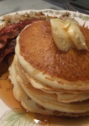 アメリカンな簡単パンケーキ-レシピのメイン写真