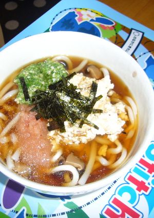 3色冷やしうどん-レシピのメイン写真