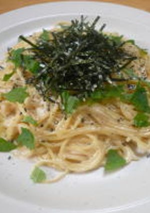 レストランの明太子パスタ-レシピのメイン写真