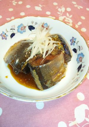 圧力鍋いらず!骨もとろけるサンマの甘辛煮-レシピのメイン写真