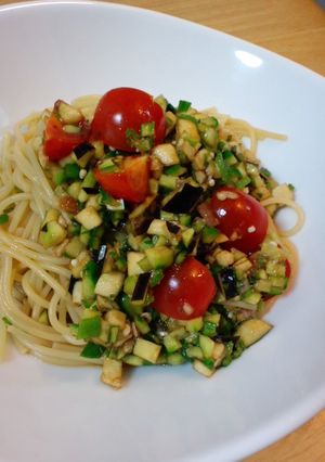 山形のだし風パスタ-レシピのメイン写真