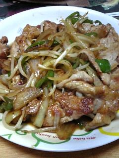 お肉柔らかぁ〜な家の豚野菜炒め-レシピのメイン写真
