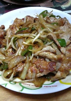 お肉柔らかぁ〜な家の豚野菜炒め-レシピのメイン写真