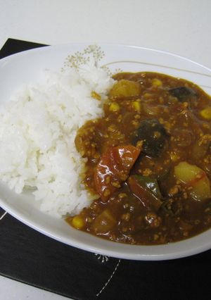 自家菜園の夏野菜カレー-レシピのメイン写真