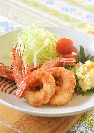 青じそ入りタルタルソースでエビフライ♪-レシピのメイン写真