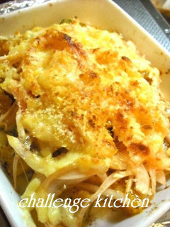 簡単!カボチャと玉ねぎチーズ焼き☆-レシピのメイン写真