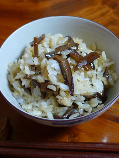 チタケご飯(ちちたけのまぜご飯)-レシピのメイン写真