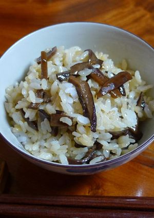 チタケご飯(ちちたけのまぜご飯)-レシピのメイン写真
