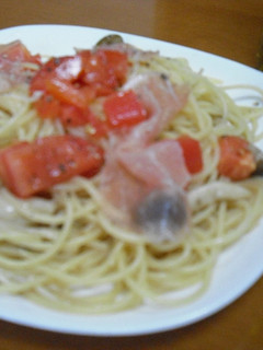 塩きのこで冷製パスタ-レシピのメイン写真