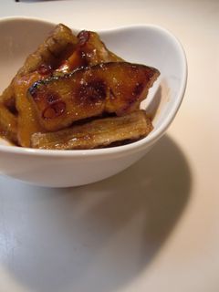 かぼちゃの黒酢炒め-レシピのメイン写真