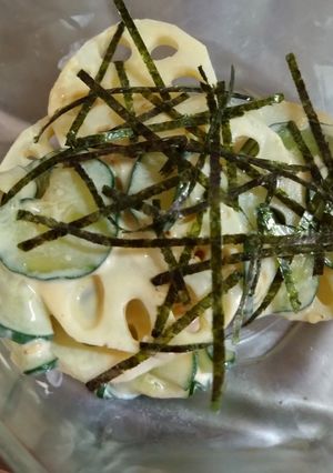 れんこんからし味噌マヨサラダ-レシピのメイン写真