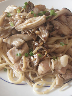 チキンときのこの和風パスタ-レシピのメイン写真
