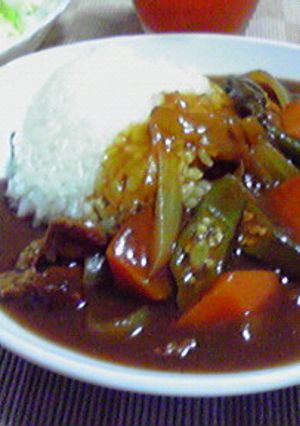 オクラカレー-レシピのメイン写真