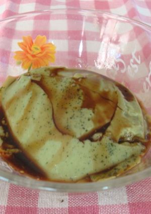 豆乳と抹茶のヘルシー和風プリン-レシピのメイン写真