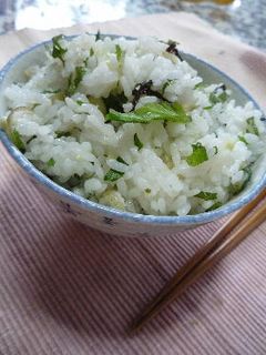 食欲増進!香味野菜の混ぜご飯-レシピのメイン写真