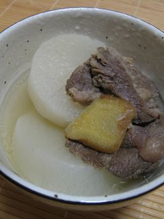 牛すじ肉と大根のあっさりスープ煮-レシピのメイン写真