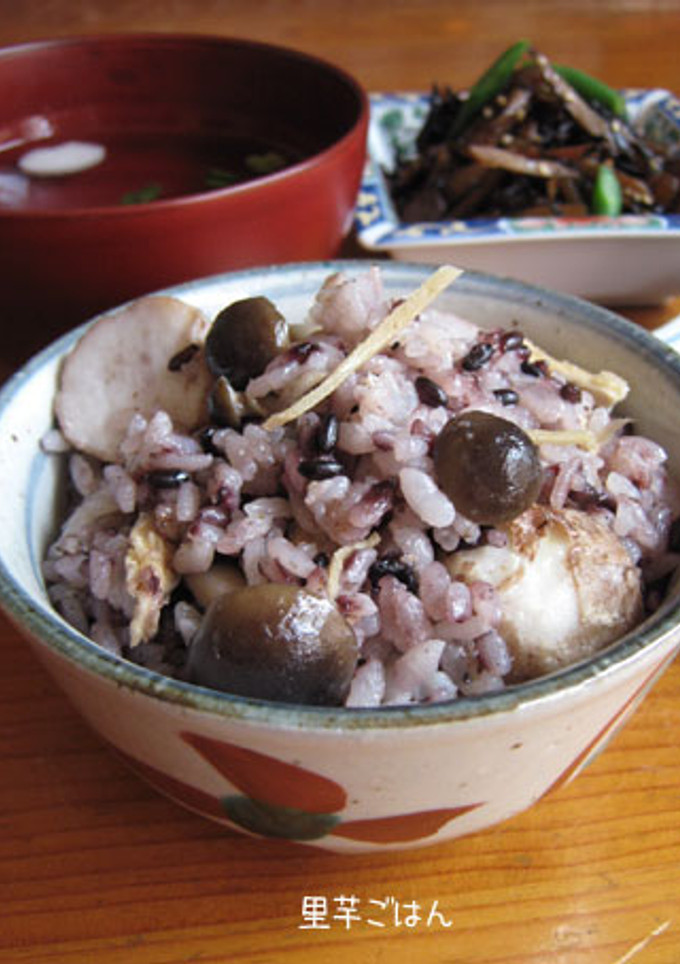 簡単むにゅむにゅ旨い【里芋と生姜のご飯】-レシピのメイン写真