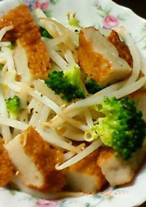 さつま揚げとお野菜のチン♪-レシピのメイン写真