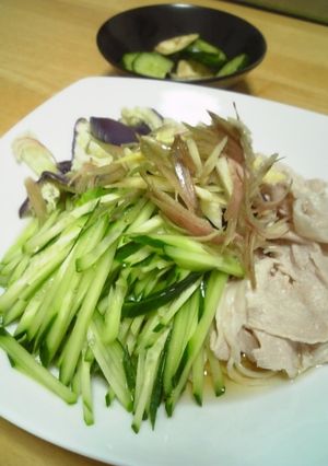 豚しゃぶうどん-レシピのメイン写真