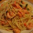 簡単!焼き鮭のぺペロンチーノ風パスタ